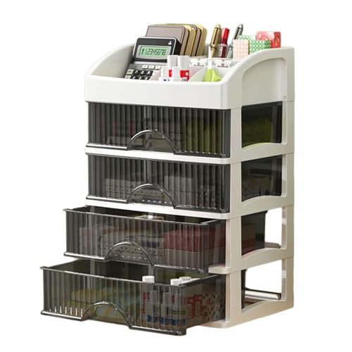 Moderne, stabile PP-Materialien, Schreibtisch-Organizer mit mehreren Schubladen für Studenten und Profis, den täglichen Gebrauch Moderne, stabile PP-Materialien, Schreibtisch-Organizer mit mehreren Schubladen für Studenten und Profis, den täglichen Gebrauch von LLHCF