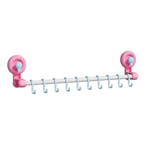 Modischer Wandhalterungshaken mit Schnellspannern, Saugnapf und Schienenpositionierung, große Kapazität und einfache Installation, verstellbarer Schiebeschienen-Organizer-Haken Modischer Wandhalterungshaken mit Schnellspannern, Saugnapf und Schienenpositionierung, große Kapazität und einfache Installation, verstellbarer Schiebeschienen-Organizer-Haken von LLHCF