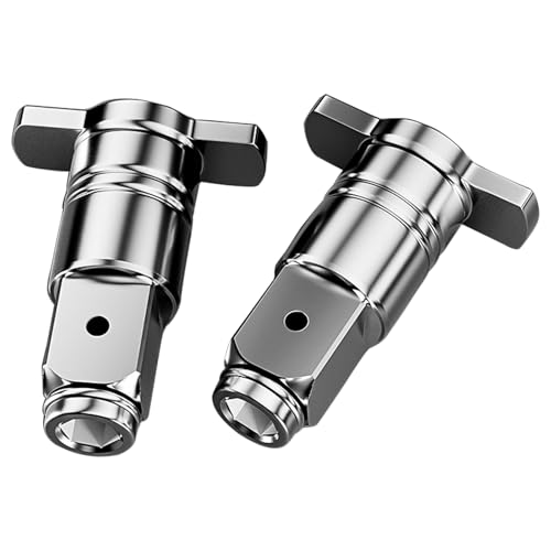 Praktischer Schraubenschlüssel-Adapter, elektrischer Schlagschrauber-Konverter für Schlagschrauber und Schraubenschlüssel, Stahladapter, 2 Stück Praktischer Schraubenschlüssel-Adapter, elektrischer Schlagschrauber-Konverter für Schlagschrauber und Schraubenschlüssel, Stahladapter, 2 Stück von LLHCF