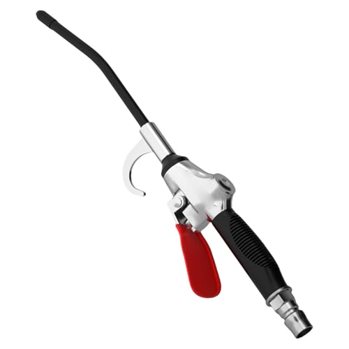 Professionelles Luftblasdüse, ausziehbar, pneumatisches Werkzeug mit ergonomischem gummibeschichtetem Griff für Werkstatt, Automobil, elektronische Ausrüstung, Staubwedel von LLHCF