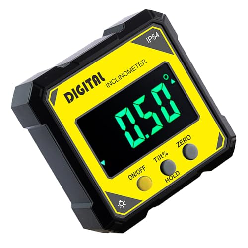 Professionelles digitales Winkelmessgerät, wasserdichtes Design, kleines digitales Messgerät, LCD-Display für Industrie und Heimgebrauch, Reparaturmann, Präzisionsmessgeräte Professionelles digitales Winkelmessgerät, wasserdichtes Design, kleines digitales Messgerät, LCD-Display für Industrie und Heimgebrauch, Reparaturmann, Präzisionsmessgeräte von LLHCF