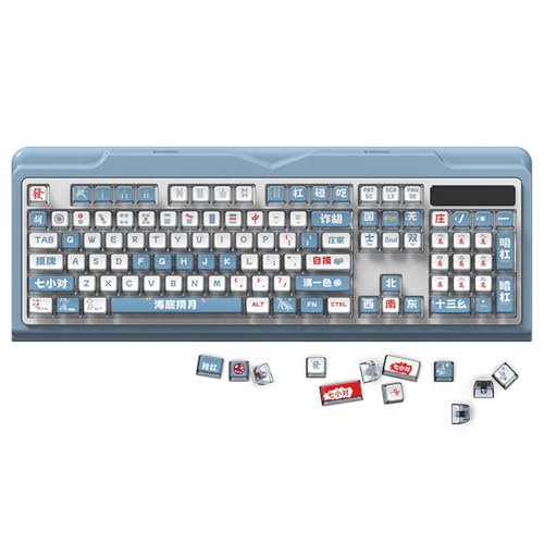 Puddings Translucents Keycap Mahjong Keycap 116 Key ASAs Height Mechanical Keyboards Keycaps Puddings Translucents Keycap Mahjong Keycap 116 Key ASAs Height Mechanical Keyboards Keycaps von LLHCF
