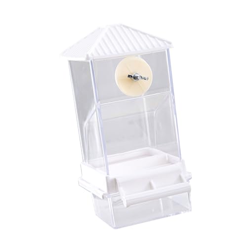 Sittiche Futterspender Container Box Automatischer Futterspender für kleine Papageien mit Nachfüllungen und Mülltrennung Papageien Futterspender Sittiche Futterspender Container Box Automatischer Futterspender für kleine Papageien mit Nachfüllungen und Mülltrennung Papageien Futterspender von LLHCF