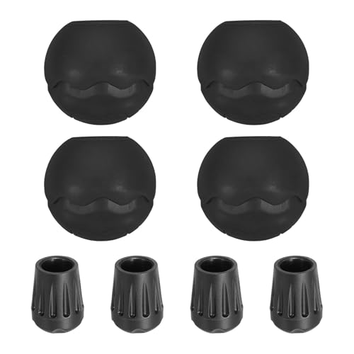 Sonnenbeständige Hockerbezug, bequeme Sitzgelegenheit im Freien, für Camping und Außenbereich, einfach zu installieren, Campingstuhlbeine, 4 Stück Sonnenbeständige Hockerbezug, bequeme Sitzgelegenheit im Freien, für Camping und Außenbereich, einfach zu installieren, Campingstuhlbeine, 4 Stück von LLHCF