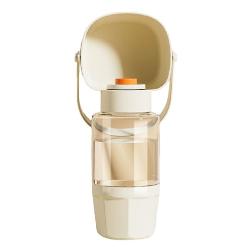 Tragbare Haustier-Wasserflasche, abnehmbarer Futternapf, auslaufsicherer Behälter für Hunde, Katzen, Reisen, mehrere Farben, Hundespielzeug von LLHCF