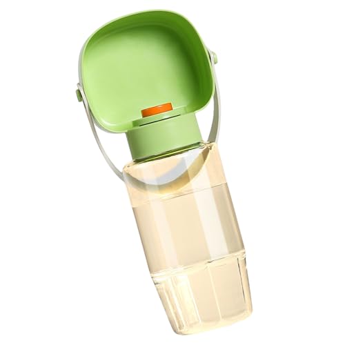 Tragbare Haustier-Wasserflasche, abnehmbarer Futternapf, auslaufsicherer Behälter für Hunde, Katzen, Reisen, mehrere Farben, Hundespielzeug von LLHCF