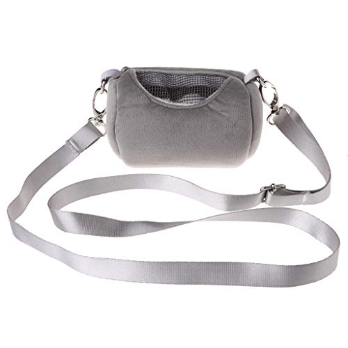 Tragetasche für kleine Tiere, Hamster, mit Gurt, atmungsaktiv, zylinderförmig, für Hamster, Igel, Eichhörnchen, Mou kleines Haustierbett Tragetasche für kleine Tiere, Hamster, mit Gurt, atmungsaktiv, zylinderförmig, für Hamster, Igel, Eichhörnchen, Mou kleines Haustierbett von LLHCF