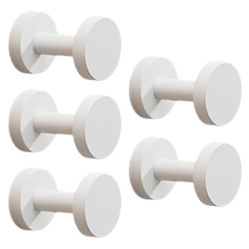 Türhaken-Set, 5-teilig, großes Fassungsvermögen, Zubehör zum Aufhängen von Luffa, Bademantel, Mantel, Hut im Badezimmer oder in der Dusche ohne Bohren Türhaken-Set, 5-teilig, großes Fassungsvermögen, Zubehör zum Aufhängen von Luffa, Bademantel, Mantel, Hut im Badezimmer oder in der Dusche ohne Bohren von LLHCF