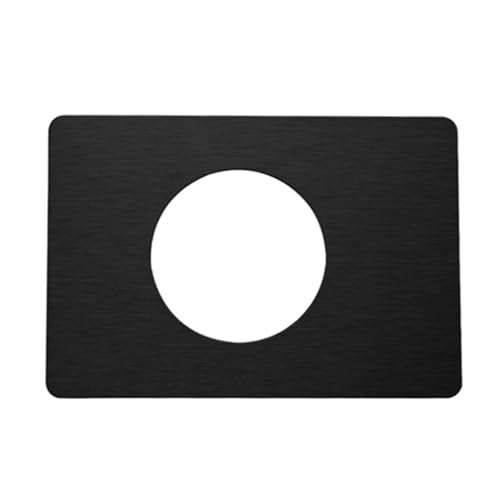 Türverriegelungslochverstärker, einfach zu bedienender Knauf und Riegel, Verstärkungsplatte für sichere und ästhetische Reparatur, Sicherheitsplatte Türverriegelungslochverstärker, einfach zu bedienender Knauf und Riegel, Verstärkungsplatte für sichere und ästhetische Reparatur, Sicherheitsplatte von LLHCF