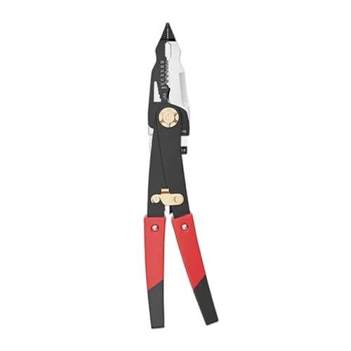 Umschaltbare Zange und Abisolierzange, Hartstahlkonstruktion für Elektriker und professionelle Reparaturen, Abisolierwerkzeug von LLHCF
