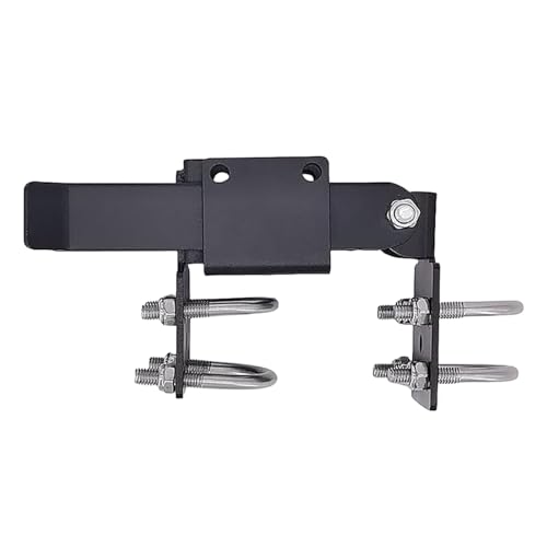 Upgrades Kettenglied-Doppeltorriegel, leistungsstarkes Arm-Design mit Vorhängeschloss für Ranch und Hof, für 3,5 cm Rahmen, Sicherheit im Freien von LLHCF