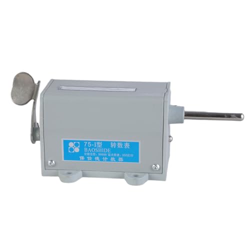 Zug-/Drehzähler mit Zählbereichen 0-99999 Mechanischer rücksetzbarer Zähler 5-stelliger Zugzähler Hochpräzisionszähler von LLHCF