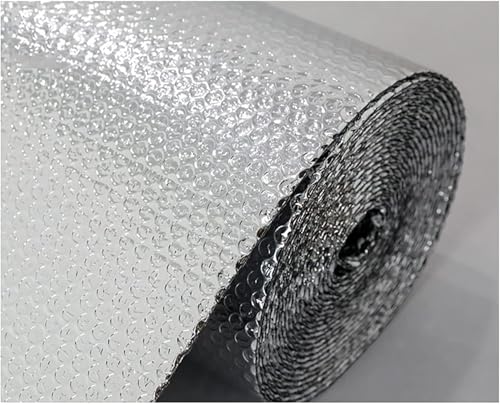 Heizkörper Reflexionsfolie, Isolierfolie Heizung, Isolationskühler -Isolationsfolie -Isolierung Rollenrolle Doppelfolienblasen Isolation Reflektierfolie wasserdicht(3.28 x 65.6ft(1 x 20m)) von LLHTTDMBDFC