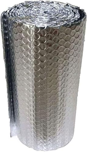 Heizkörper Reflexionsfolie, Isolierfolie Heizung, Selbstklebende Aluminiumfolie Wärmedämmung Car Isolierung Schaum Isolationsblatt Doppelblasen Filmisolierung Ideal(1x15m) von LLHTTDMBDFC