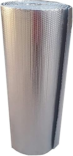 Isolierfolie Heizung, Heizkörper Reflexionsfolie, Isolationsrolle reflektierende Blasenfolie Wärme Reflexion Spargang Energieverpackung Isolierung(3.28 x 32.8ft(1 x 10m)) von LLHTTDMBDFC
