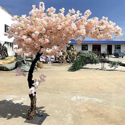 LLHTTDMBDFC Künstlicher Kirschblütenbaum, Handgemachte Gefälschte Seide Blume Wunschbaum for Hochzeit Event Party Restaurant Dekoration Künstlicher Kirschbaum,(1.2x0.8m/3.9x2.6ft) von LLHTTDMBDFC