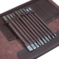 10 Stücke Wolfram Stahl Carving Tools Stein Holz Geschnitzt Abschnitt Hartmetall Carving Tool Set Kit von LLING