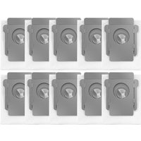 10er-Pack Staubsaugerbeutel für iRobot Roomba i7 i7+ i7 Plus S9 S9+ i3 i3+ j7 j7+ E5 E6 E7 für iRobot Ersatzbeutel für iRobot Roomba i7 von LLING