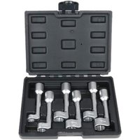 12PT 1/2" Dr L-Typ Steckschlüsselsatz für Diesel-Kraftstoffeinspritzdüsen mit offenem Ende, 12, 14, 16, 17, 18, 19 mm (6 Stück) von LLING