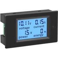 12V Voltmeter Amperemeter Tester Anzeige Spannung Strom Leistung Energie Digital DC 6,5-100V 100A Volt Amp Watt Multimeter LCD Display Panel 12V Voltmeter Amperemeter Tester Anzeige Spannung Strom Leistung Energie Digital DC 6,5-100V 100A Volt Amp Watt Multimeter LCD Display Panel von LLING