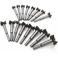 16 stücke 15-35mm Legierung Loch Opener Flache Flügel Bohrer Bit Kit Holzbearbeitung Schneiden Werkzeuge von LLING