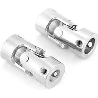 1pc 2-10mm U Joint Lenkung Welle Kreuzgelenk für Boot Auto DIY Zubehör Silber von LLING