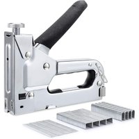 3-in-1-Handheftgerät, Hochleistungs-Tacker-Set mit 3-Wege-Hefter, 600 Klammern für Kissen, Befestigungselemente, Dekoration, Eier, Möbel von LLING