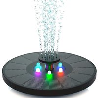 3W Solarbrunnen - Solar Teichpumpe mit LED Licht - Für Gartenteich oder Springbrunnen 3W Solarbrunnen - Solar Teichpumpe mit LED Licht - Für Gartenteich oder Springbrunnen von LLING