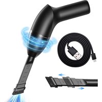 4300Pa Computertastatur-Staubsauger, Mini-Staubsauger mit wiederaufladbarer Super-Saugfunktion, kabelloser Handstaubsauger für Teppich, Sofa, Laptop von LLING