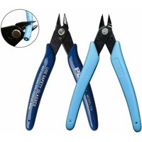 Diagonalschneider, Seitenschneider, Präzisions-Seitenschneider, Schneidwerkzeug für die Reparatur von Elektrokabeln/Schmuck (2er-Pack) von LLING