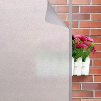 Fensterfolie – selbstklebende, blickdichte Sichtschutzfolie – statisch haftende Fensterfolie – UV-Schutzfolie für Zuhause, Bad oder Büro, matt, 90 x von LLING