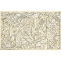 Goldene rechteckige Tischsets für den Esstisch, 6er-Set, metallische, ausgehöhlte Tischsets, Vinyl-Tischsets für Tischdekoration, Hochzeitsakzent, Goldene rechteckige Tischsets für den Esstisch, 6er-Set, metallische, ausgehöhlte Tischsets, Vinyl-Tischsets für Tischdekoration, Hochzeitsakzent, von LLING