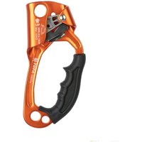 Handklettersteigklemme, Outdoor-Bergsteiger-Kletterausrüstung 8-12 mm Seilkletterausrüstung(Orange) von LLING