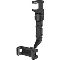 Handyhalterung für Auto-Rückspiegel, 360 Grad drehbar, universelle Handyhalterung, 50–100 mm, multifunktional, verstellbar, für Auto/Rücksitz/Küche von LLING
