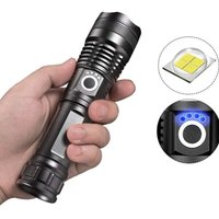 Im freien wasserdichte taschenlampe starke licht taschenlampe USB aufladbare high power LED taschenlampe p70 Im freien wasserdichte taschenlampe starke licht taschenlampe USB aufladbare high power LED taschenlampe p70 von LLING