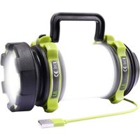 LE LED-Campinglicht, wiederaufladbare Campinglaterne mit 2600 mAh, leistungsstarke LED-Laterne mit 6 Modi, USB-Kabel im Lieferumfang enthalten, von LLING