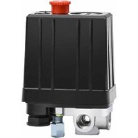 Luftkompressor-Druckschalter mit 4 Ausgängen 90-120 PSI 240 V Druckschalter-Steuerventil Kompressorteile von LLING