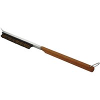 Pizzaofenbürste, Steinreiniger, Schaber, Grill, tragbares Grillreinigungswerkzeug mit Holzgriff für Küchenkoch- und Backwerkzeuge, Zubehör – Pizzaofenbürste, Steinreiniger, Schaber, Grill, tragbares Grillreinigungswerkzeug mit Holzgriff für Küchenkoch- und Backwerkzeuge, Zubehör – von LLING