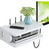 Schwebende Wandregale für TV-Box-Encoder, schwebende TV-Wandkonsole, hängender TV-Ständer für von LLING