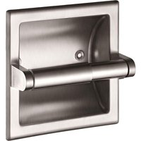 Toilettenpapierhalter aus gebürstetem Nickel, moderner Toilettenpapierhalter im Hotelstil zur Wandmontage – versenkter Toilettenpapierhalter Toilettenpapierhalter aus gebürstetem Nickel, moderner Toilettenpapierhalter im Hotelstil zur Wandmontage – versenkter Toilettenpapierhalter von LLING