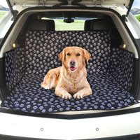 Wasserdichter Kofferraumschutz für Hunde, Kofferraummatte, Schutzkissen, Autositzbezug, Haustier-Reise-Passform für SUV von LLING