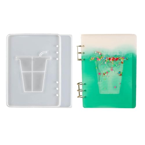 1 Set Einfach Zu Reinigen Silikonform Formen Notebook Making Form Schmuckzubehör Gussform Für Liebhaber Kreatives Notizbuch Erstellung Tool von LLINthy