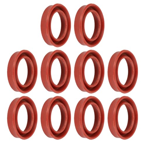 10 Stück Automatische Kaffeemaschine Lippendichtung Wassertanks Dichtungsringe Silikon Textur für Kaffeemaschine Wassertanks von LLINthy