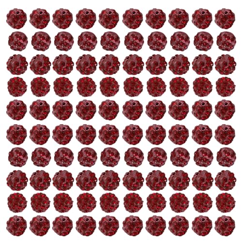 100 Pcs 10 Mm Funkelnde Kristallperlen Set Weiche Und Fliegende Disco Kugel Ton Perlen Strasssperlen Für Handgefertigte Zubehör Handwerkstools Und Zubehör 100 Pcs 10 Mm Funkelnde Kristallperlen Set Weiche Und Fliegende Disco Kugel Ton Perlen Strasssperlen Für Handgefertigte Zubehör Handwerkstools Und Zubehör von LLINthy