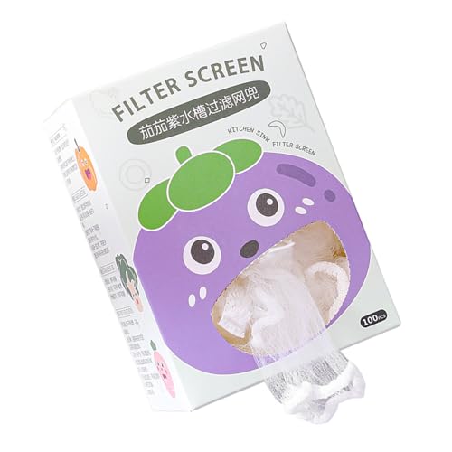 100 Stück Küchenspüle Siebbeutel Mesh Filter Netz Boxen Spüle Netz Geeignet für Zuhause und Küche Restaurant Gebrauch von LLINthy