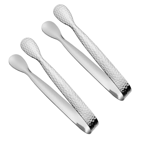 2pieces Kleine Edelstahl Lebensmittelzange Eiszange Zum Servieren Von Auf Partys Und Versammlungen Futter Die Zange Serviert 2pieces Kleine Edelstahl Lebensmittelzange Eiszange Zum Servieren Von Auf Partys Und Versammlungen Futter Die Zange Serviert von LLINthy