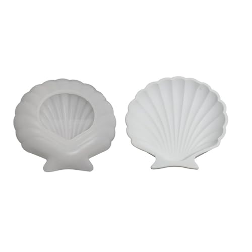 3D Conch Silikonform Sea Shell Secentes Kerzenglas Schimmelpilzkasten Beton Gipsharz Schimmelpilze Home Decor Handwerk von LLINthy