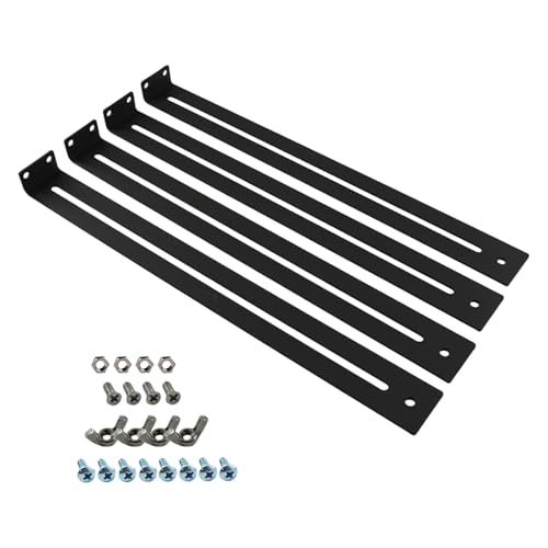4PCS Möbel Reparaturzubehörhalter Mit Mittlerer Berg Hardware Schubladen Reparatur Kits Schublade Stütze Feste Plattenhardware Mittlere Berg von LLINthy