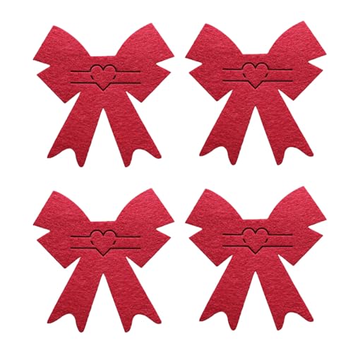 4PCS Valentinstag Day Biegerhalter Taschengeschirr Organisatoren Bowknot Pocket Castlery Bag Cutter Gabel Flätsbeutel 4PCS Valentinstag Day Biegerhalter Taschengeschirr Organisatoren Bowknot Pocket Castlery Bag Cutter Gabel Flätsbeutel von LLINthy