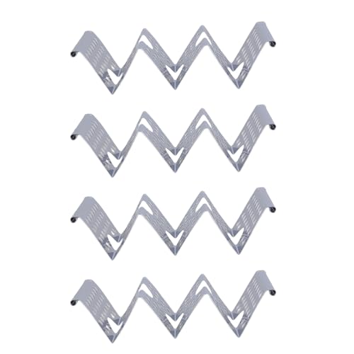 4pcs Tacos Holder Ständer Edelstahl Bauwolle Tacos Stehen Zum Servieren Von Tacos Burritos Und Fajitas Grills Sicheres Tacos Rack von LLINthy